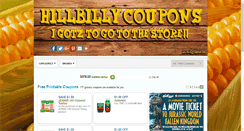 Desktop Screenshot of hillbillycoupons.com